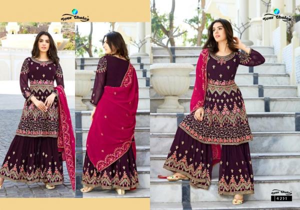 Your Choice Zaiyra Blooming Georgette Designer Salwar Suit Collection